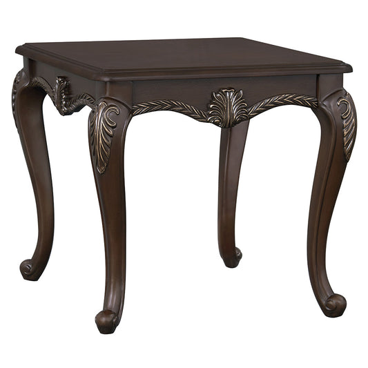 ACME Pierce Cherry End Table Model LV03836