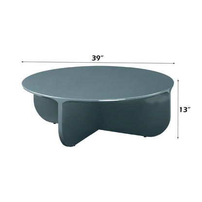 ACME Lamond Teal High Gloss Coffee Table Model LV03925