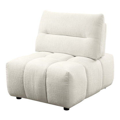 ACME Loanna Beige Linen Modular Armless Chair Model LV04040