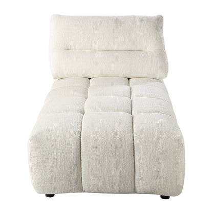 ACME Loanna Beige Linen Modular Chaise Model LV04041
