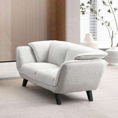ACME Nayeli Light Gray Boucle Loveseat Model LV04201