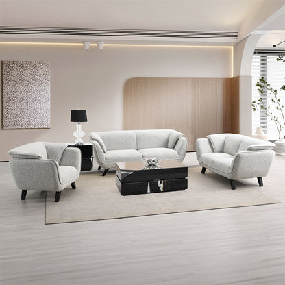 ACME Nayeli Light Gray Boucle Loveseat Model LV04201