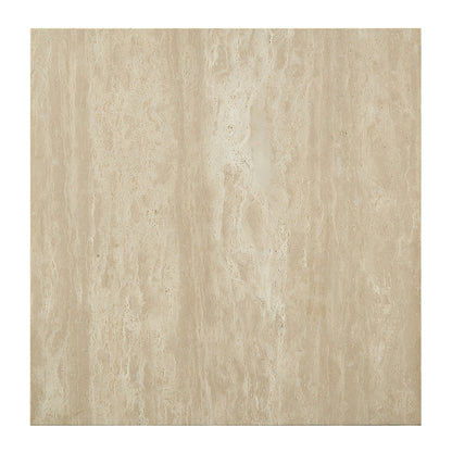 ACME Deon Beige Natural Marble End Table with Natural Marble Top Model LV04246