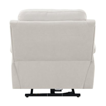 ACME Chriki Beige Polished Microfiber Power Recliner with Lift & Heating & Massage Model LV04271