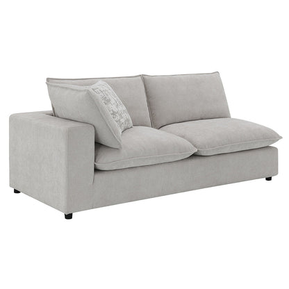 ACME Marisa Beige Boucle Modular LF Loveseat with 2 Pillows Model LV04410
