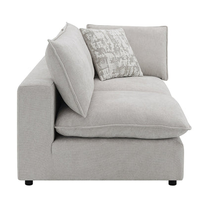 ACME Marisa Beige Boucle Modular RF Loveseat with 2 Pillows Model LV04411