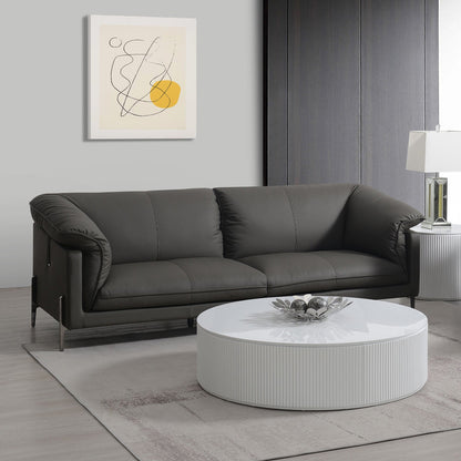 ACME Tadi Black Top Grain Leather Sofa Model LV04510