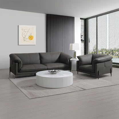 ACME Tadi Black Top Grain Leather Sofa Model LV04510