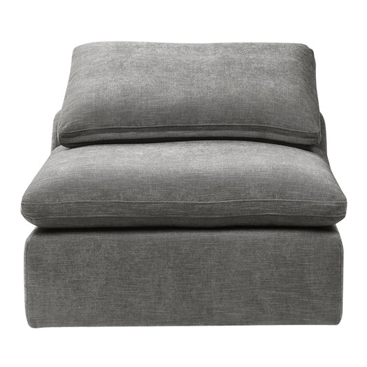 ACME Naveen Gray Linen Modular Armless Chair Model LV55140