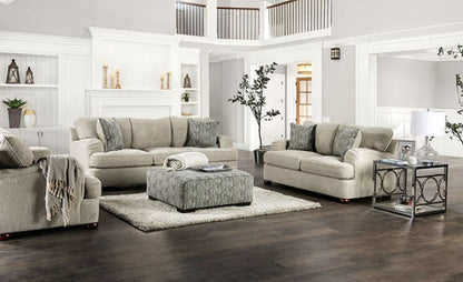 Furniture of America Salisbury Multi Traditional Ottoman Model SM5409-OT